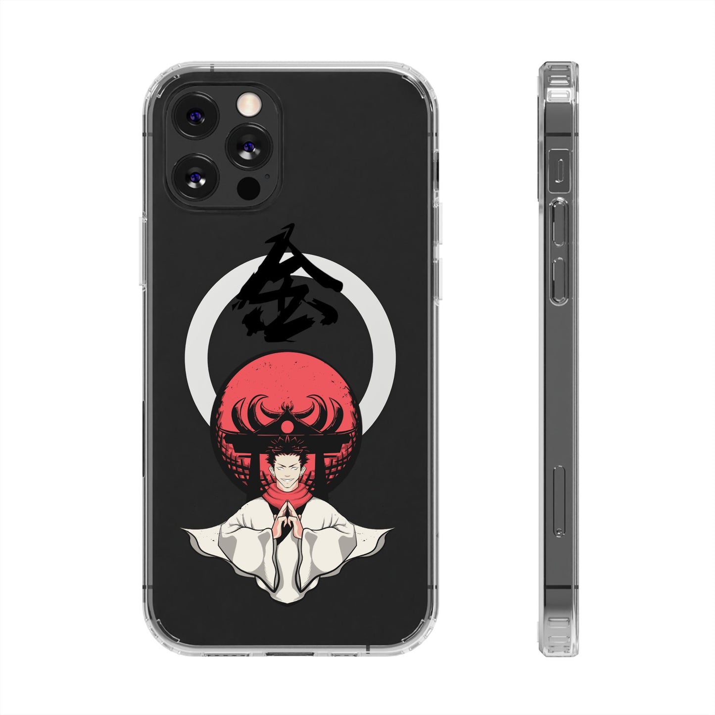 Clear Magnetic Phone Case — Jujutsu Kaisen Design