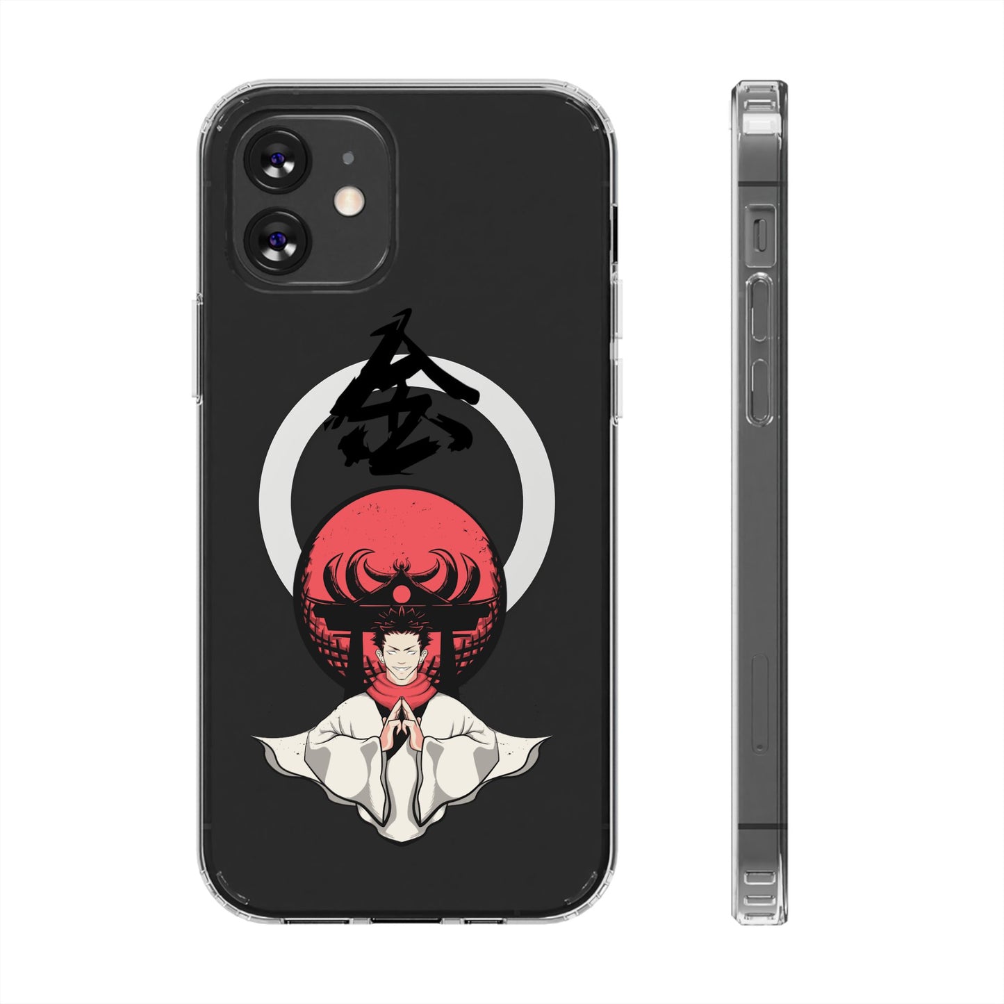 Clear Magnetic Phone Case — Jujutsu Kaisen Design