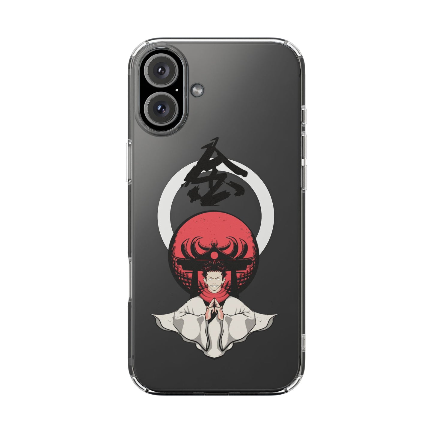 Clear Magnetic Phone Case — Jujutsu Kaisen Design
