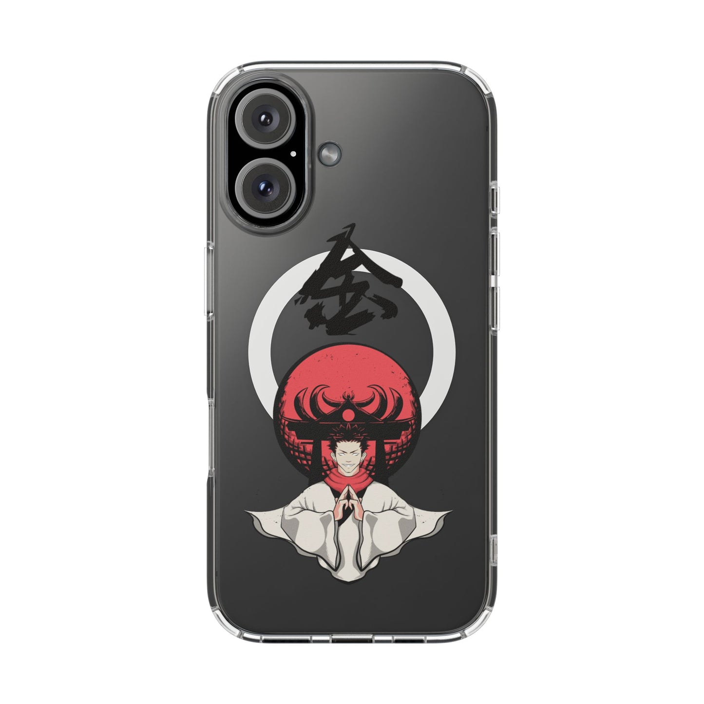 Clear Magnetic Phone Case — Jujutsu Kaisen Design
