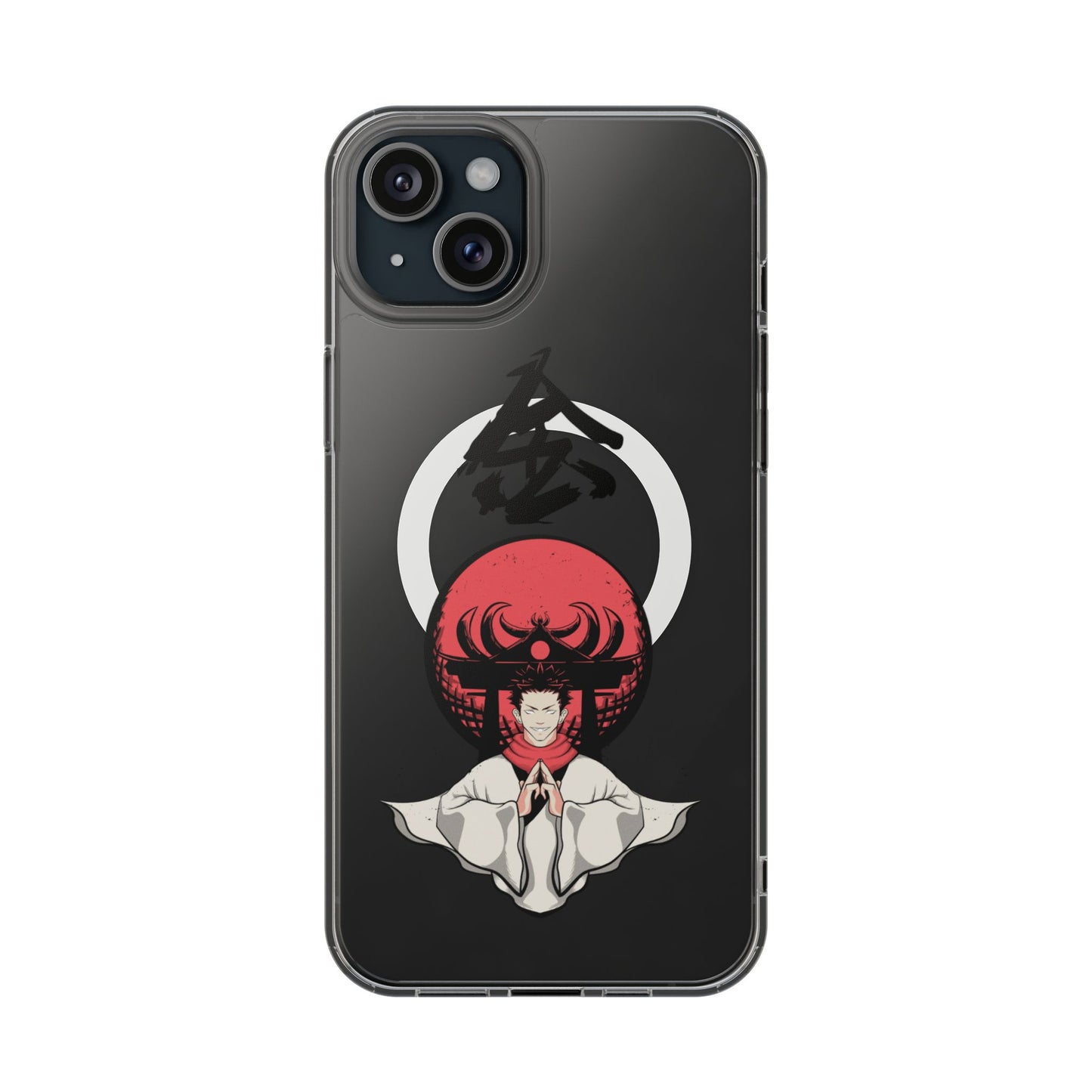 Clear Magnetic Phone Case — Jujutsu Kaisen Design