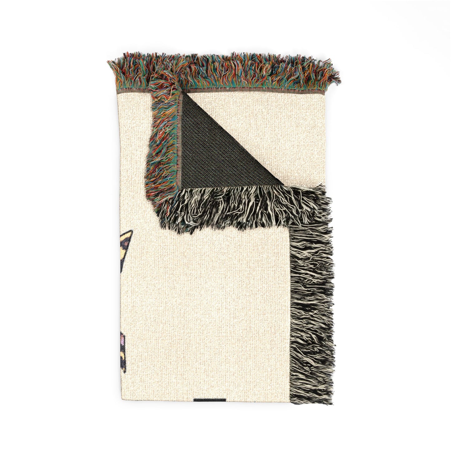 Mom Woven Blanket – #MomLife Leopard Accent Throw