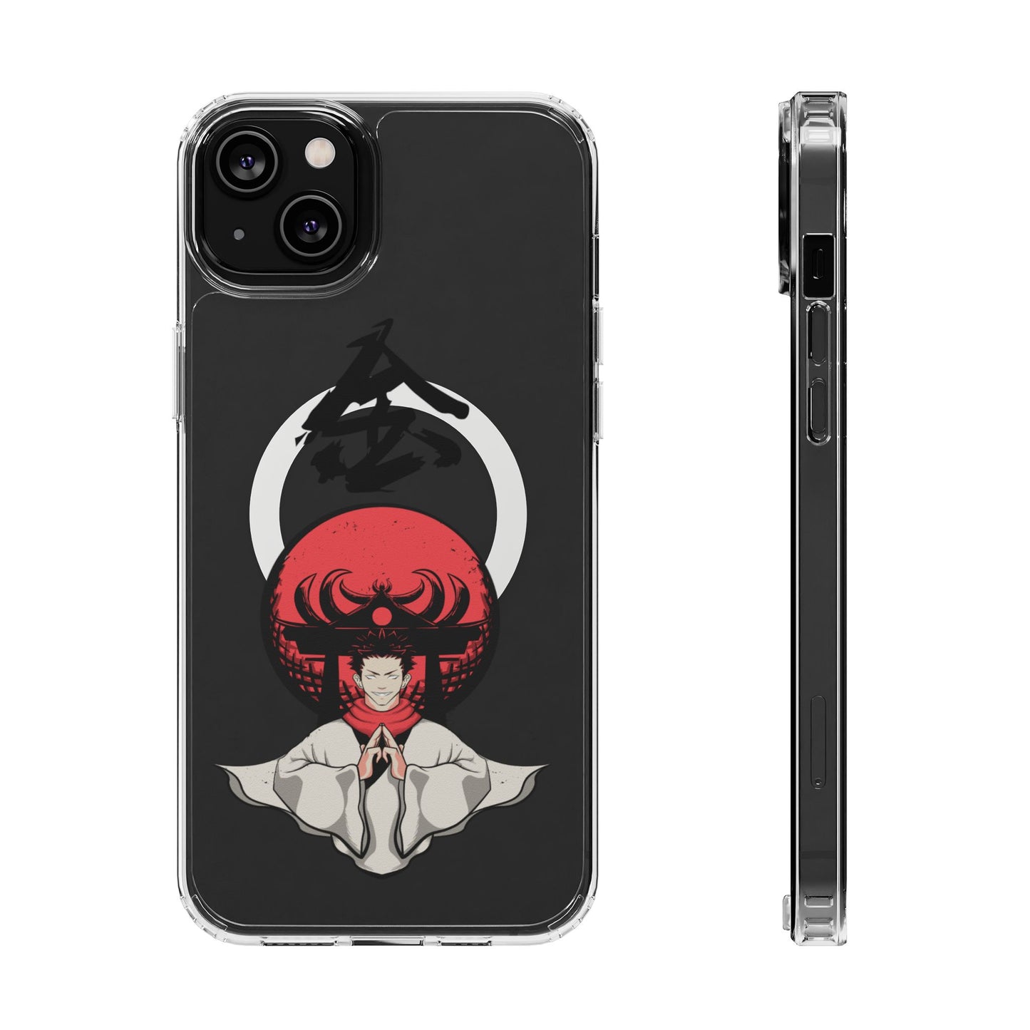 Clear Magnetic Phone Case — Jujutsu Kaisen Design