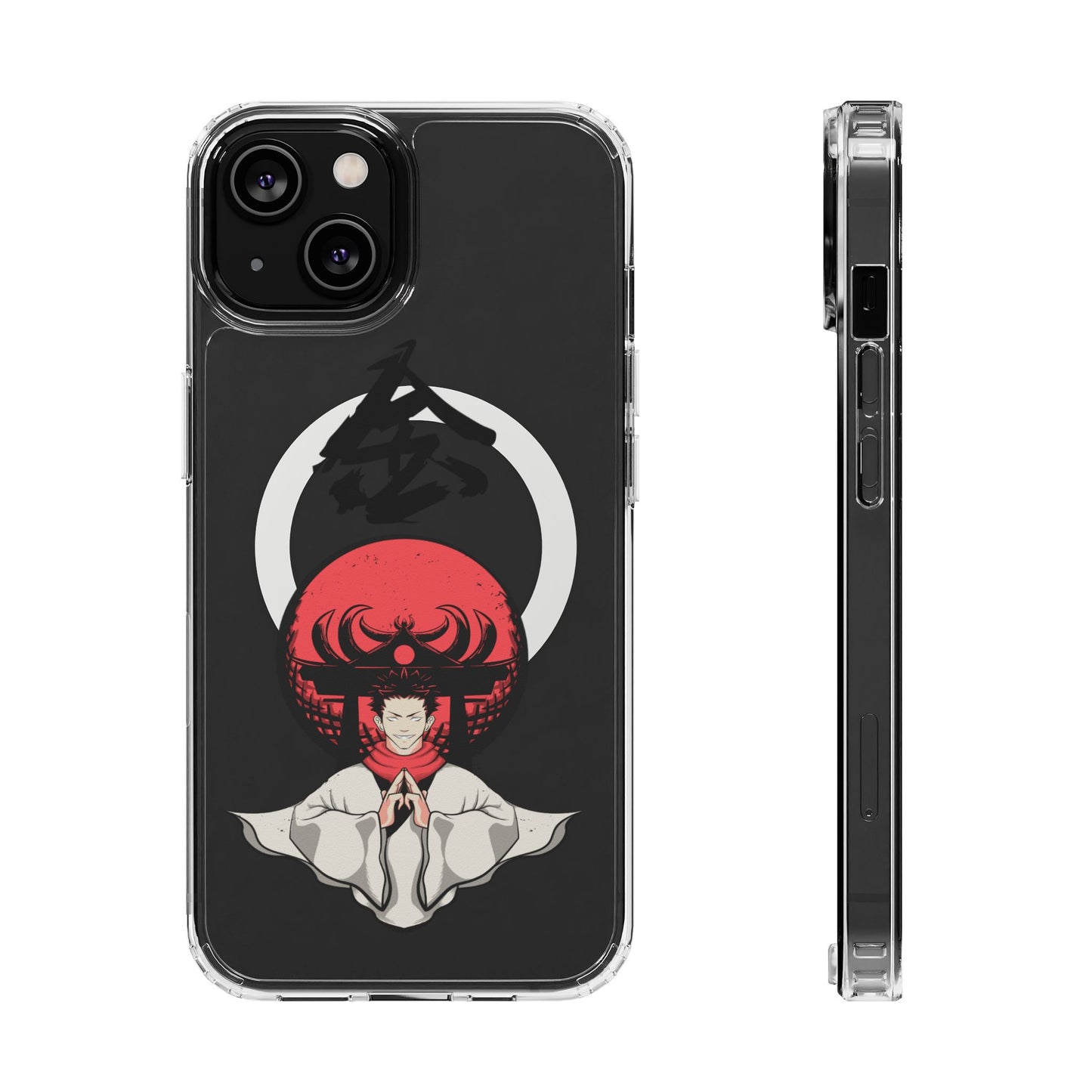 Clear Magnetic Phone Case — Jujutsu Kaisen Design