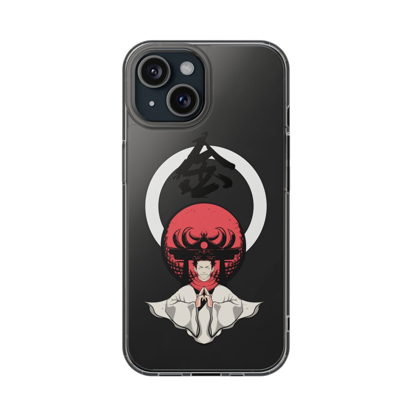 Clear Magnetic Phone Case — Jujutsu Kaisen Design